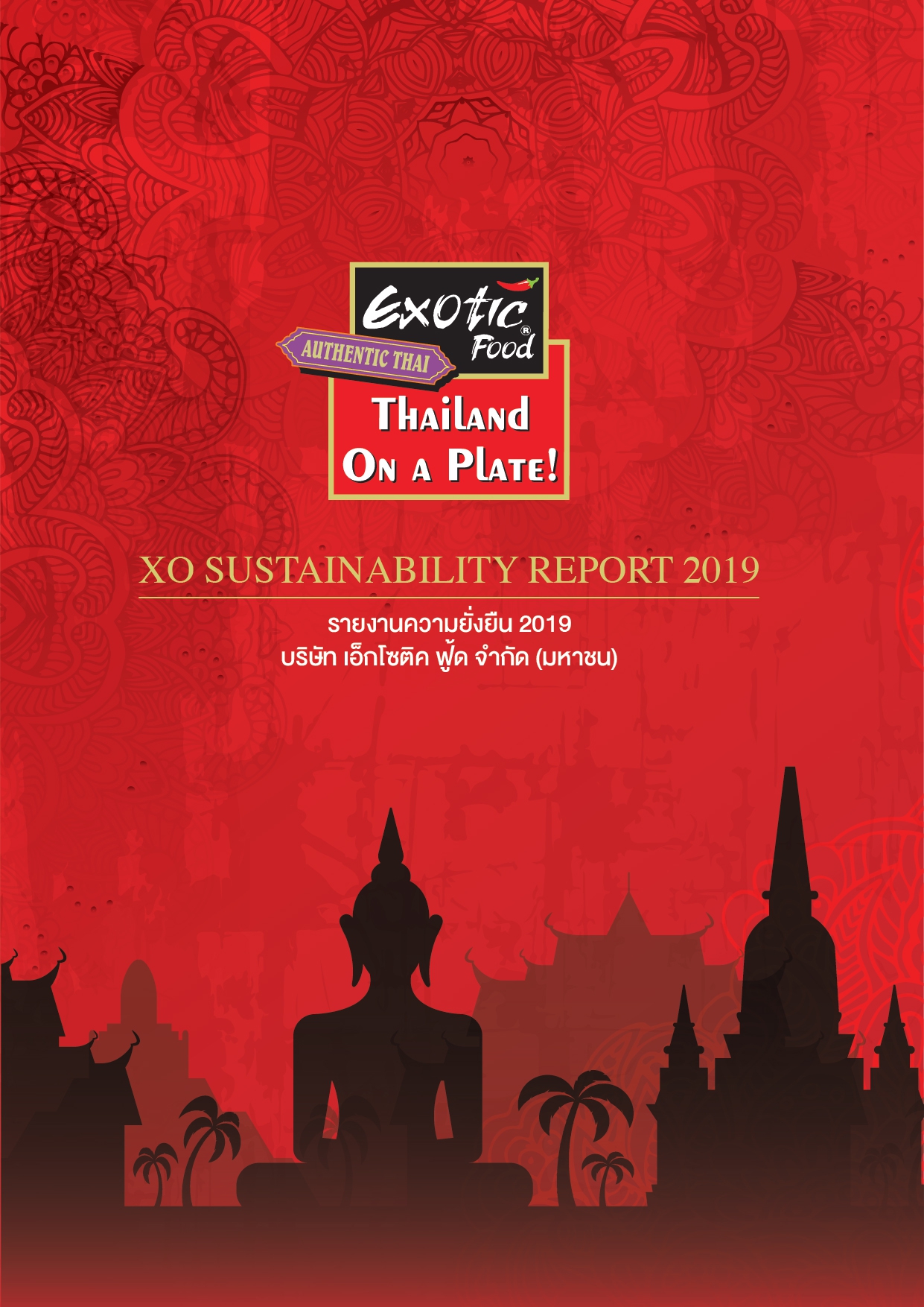 Cover of Sustainability Report 2019